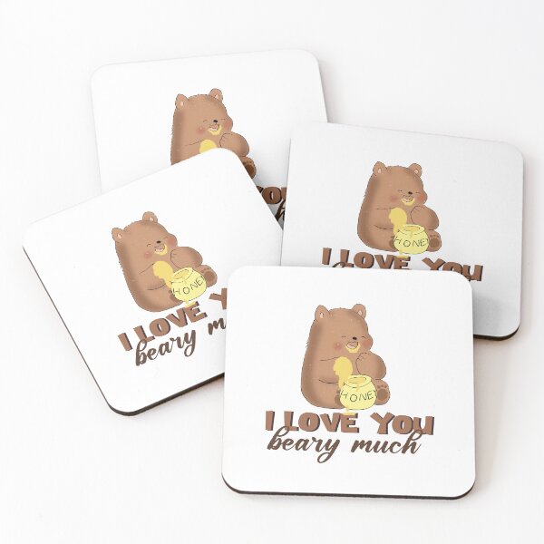 Item preview, I love you beary much  designed and sold by sanowerrr.