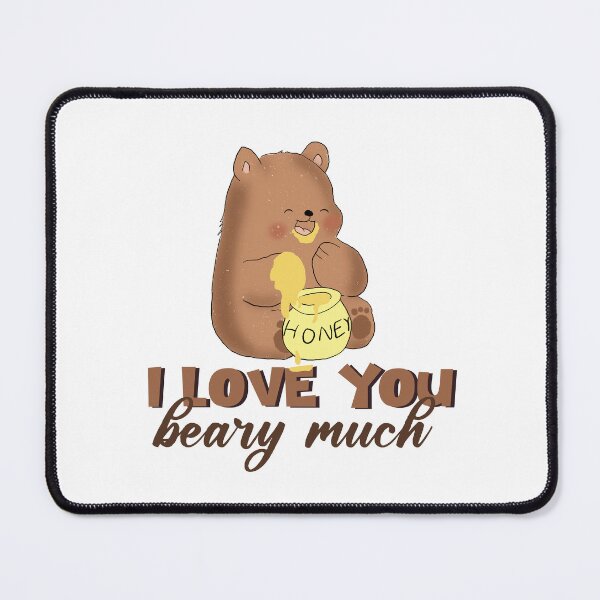 Item preview, I love you beary much designed and sold by sanowerrr.