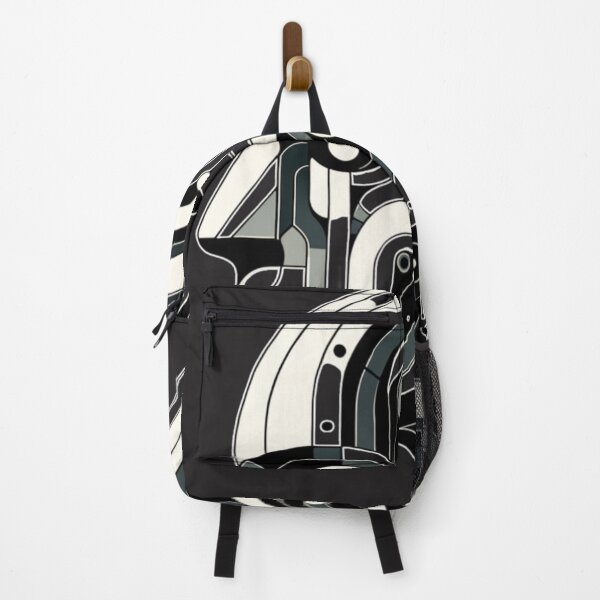 Item preview, Head of a robot, cyborg, black and white. designed and sold by Xenorry.