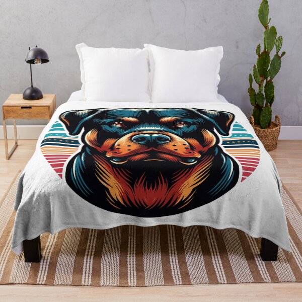 Item preview, Vibrant Rottweiler Pop Art Portrait designed and sold by SCG-designs.