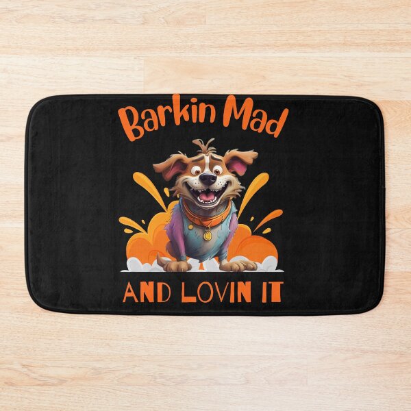 Item preview, barking mad and loving it dog designed and sold by aledfychan.