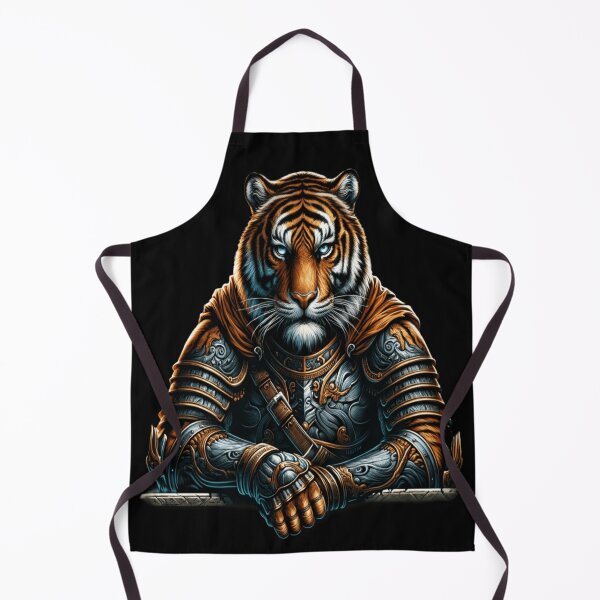Item preview, Valor majestuoso: el tigre guerrero designed and sold by TeslaSt0re.