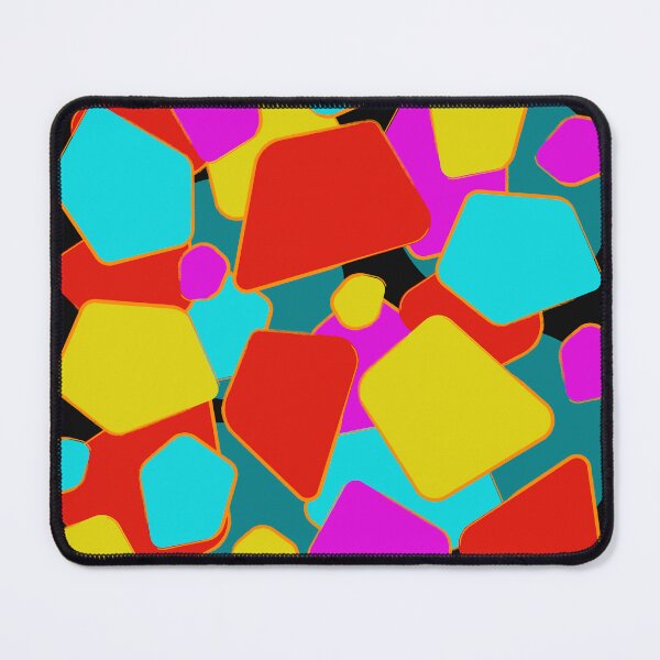Item preview, 1980's style bright abstract design designed and sold by pauloneill-art.