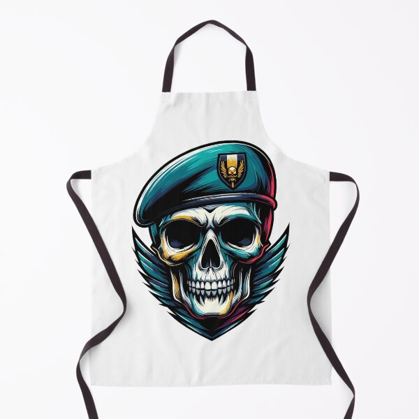 Item preview, Military Skull with Beret Vector Art designed and sold by SCG-designs.
