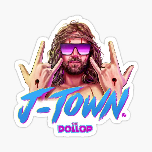 DOLLOP: J-TOWN Sticker