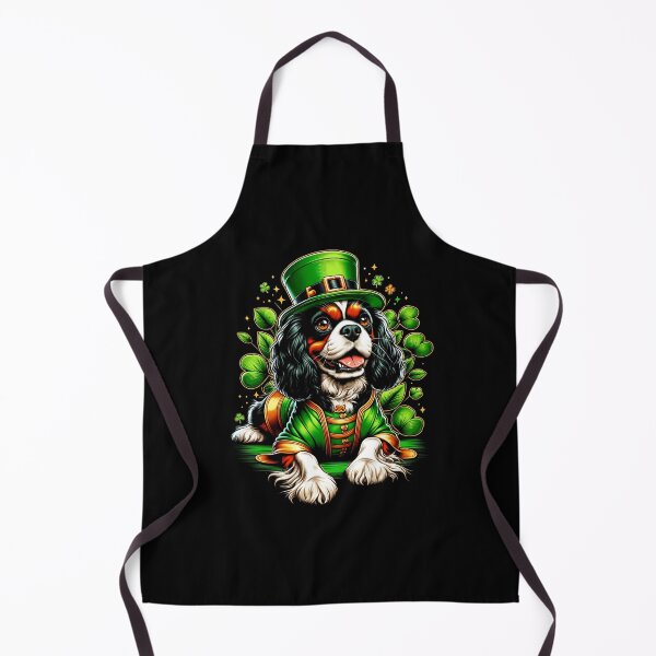 Item preview, Cavalier King Charles Spaniel Dog St Patrick's Day Irish Leprechaun Clover Shamrock designed and sold by JoelFox165.