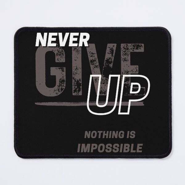 Item preview, Never give up designed and sold by DIDI-design.