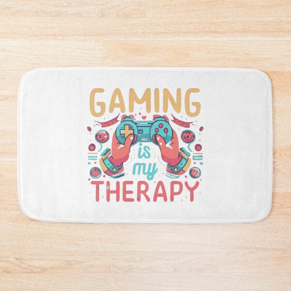 Item preview, Gaming is my therapy session. designed and sold by BlueGoldArt.