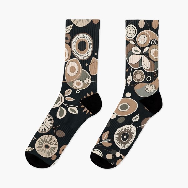 Item preview, Earthy Floral Abstract designed and sold by Cominu-Arts.