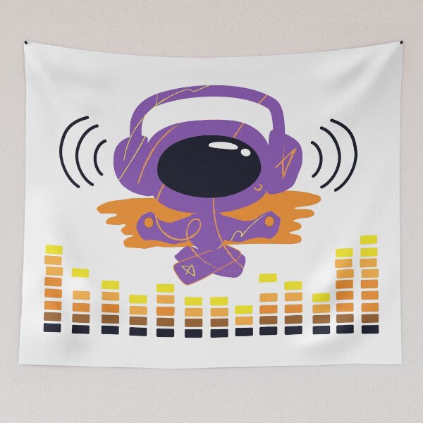 Item preview, Violet Astronaut designed and sold by SpottedPilot.