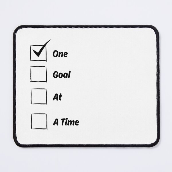 Item preview, One Goal At a Time designed and sold by MintInk1.