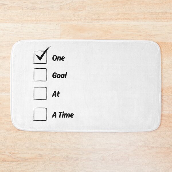 Item preview, One Goal At a Time designed and sold by MintInk1.