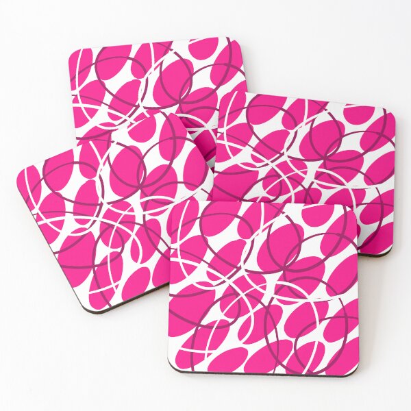 Item preview, Hot pink ovals designed and sold by rpfeifferactiv8.