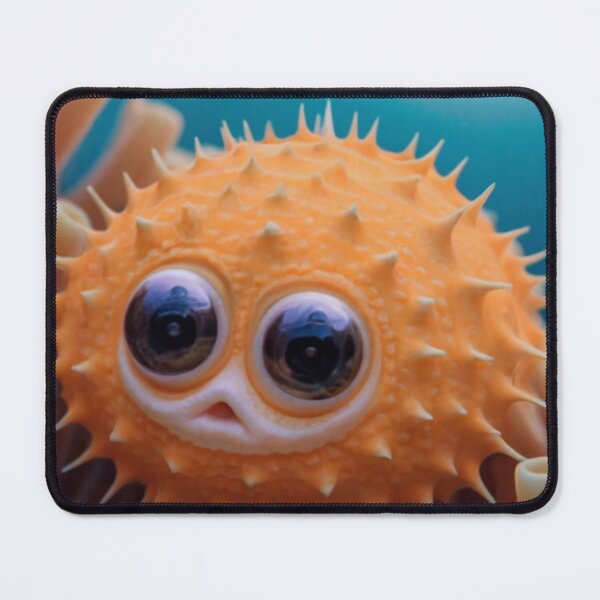 Item preview, "Cute Puffer Fish". Japanese Puffer Artwork designed and sold by Obinne.