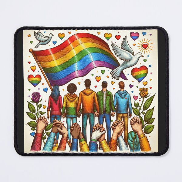 Item preview, Tollerance, rainbow, lgbt, international, heart, peace designed and sold by szpaku888.