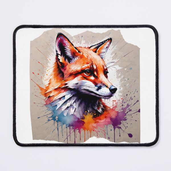 Item preview, Cute Fox Paint Splash Artwork  designed and sold by BotunPeony.