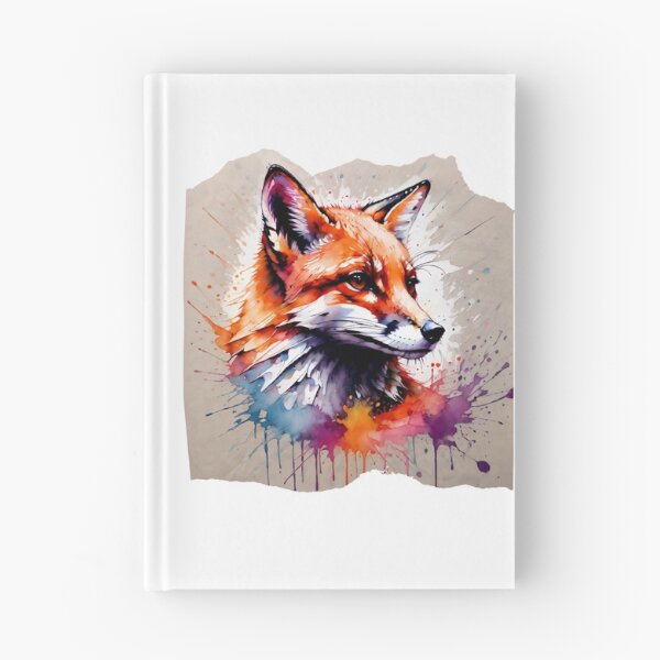 Artikelvorschau, Niedliches Fuchs-Farbspritzer-Kunstwerk entworfen und verkauft von BotunPeony.