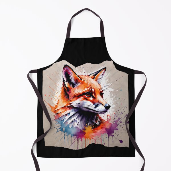 Item preview, Cute Fox Paint Splash Artwork designed and sold by BotunPeony.