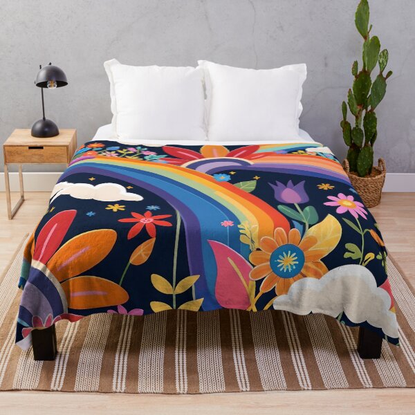 Item preview, Rainbow Fantasy Floralscape designed and sold by Cominu-Arts.