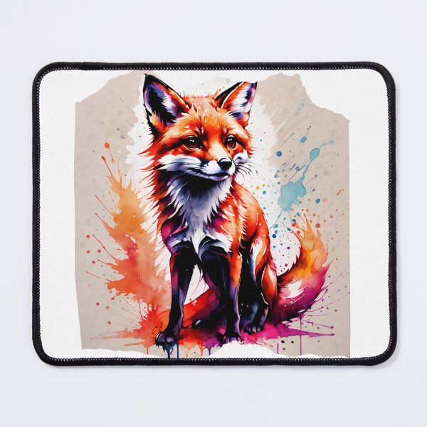Item preview, Cute Fox Paint Splash Artwork  designed and sold by BotunPeony.