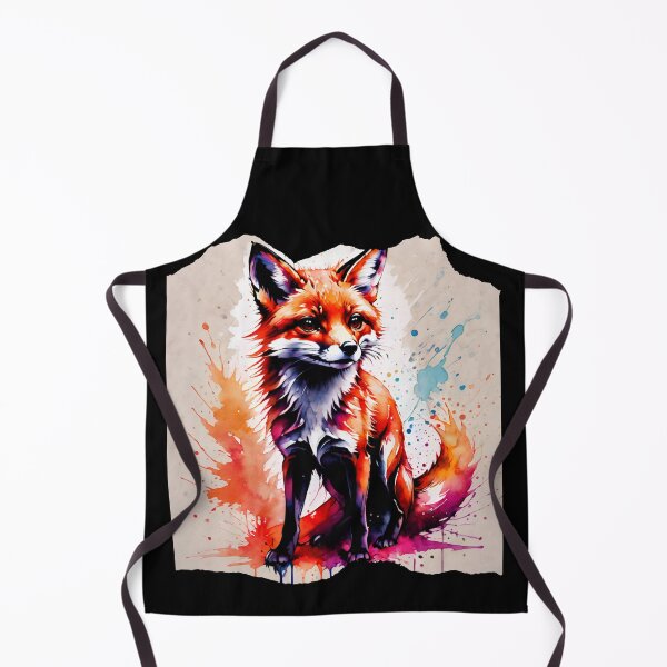 Item preview, Cute Fox Paint Splash Artwork designed and sold by BotunPeony.