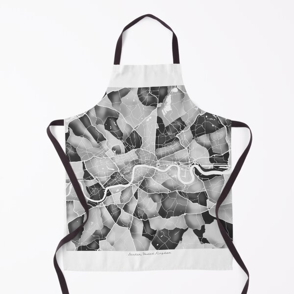 Item preview, London UK City Map - Black and White Monochrome designed and sold by StylishStacks.