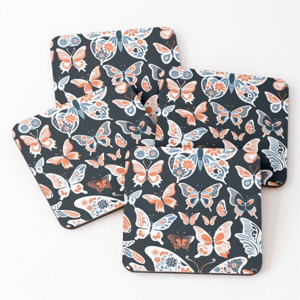 Item preview, Butterfly Botanica Noir designed and sold by Cominu-Arts.