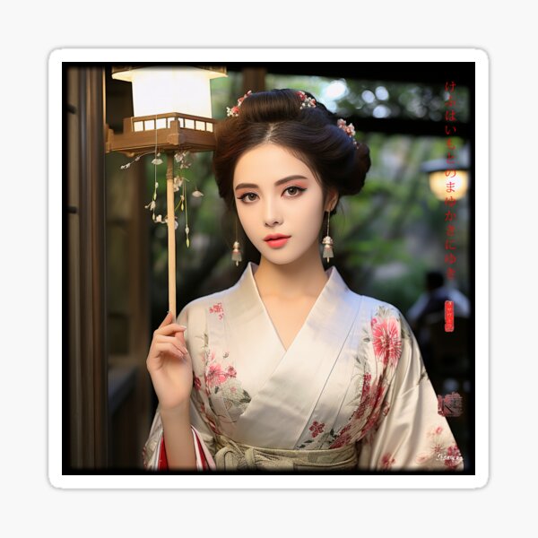 Item preview, Japanese, portrait, geisha, flowers, Sakura, Landscape, floral, Fog, foggy, photography, haiku, zen, kawaii designed and sold by KsaveraArt.