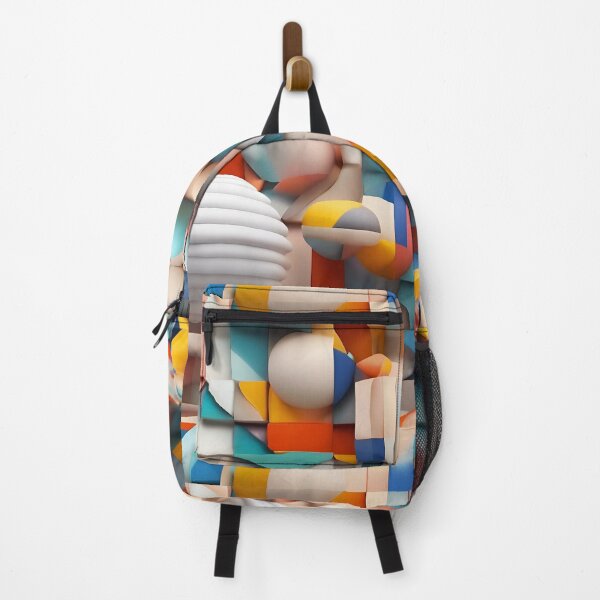 Item preview, Marvelous Colorful Bauhaus Pattern  designed and sold by DigiDreamyArt.