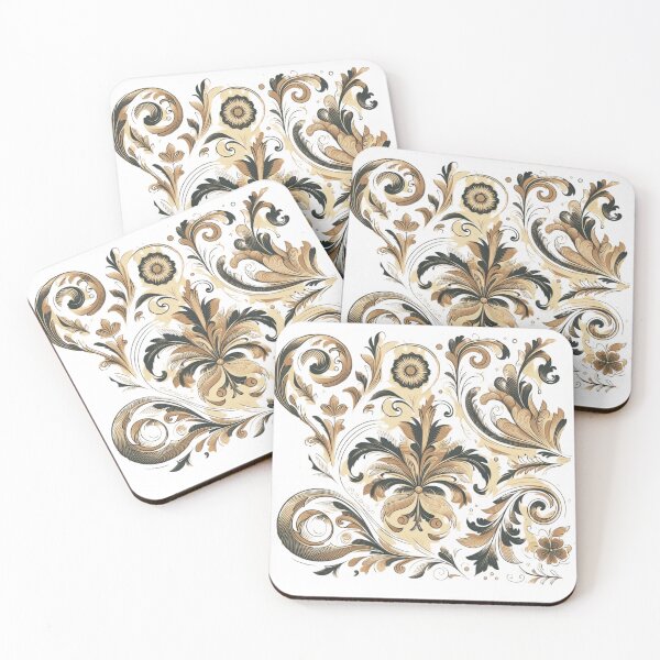 Item preview, Turkish Oriental Vintage Elegant Retro Flowers  designed and sold by CatherineLievre.