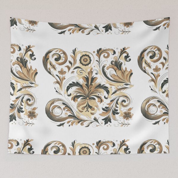 Item preview, Turkish Oriental Vintage Elegant Retro Flowers  designed and sold by CatherineLievre.