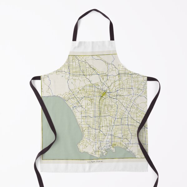 Item preview, Los Angeles California City Map - Hand-Drawn designed and sold by StylishStacks.