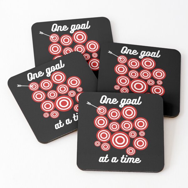 Item preview, One goal at a time design  designed and sold by MintInk1.