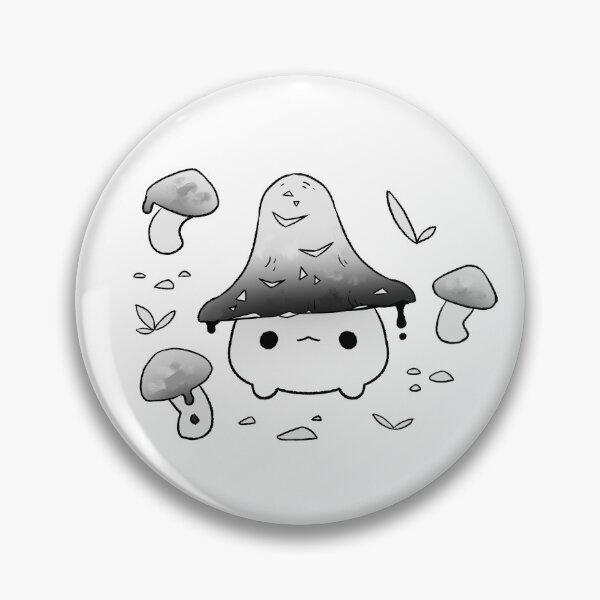 Item preview, Coprinus Comatus Mushroom designed and sold by Mossysplashart.