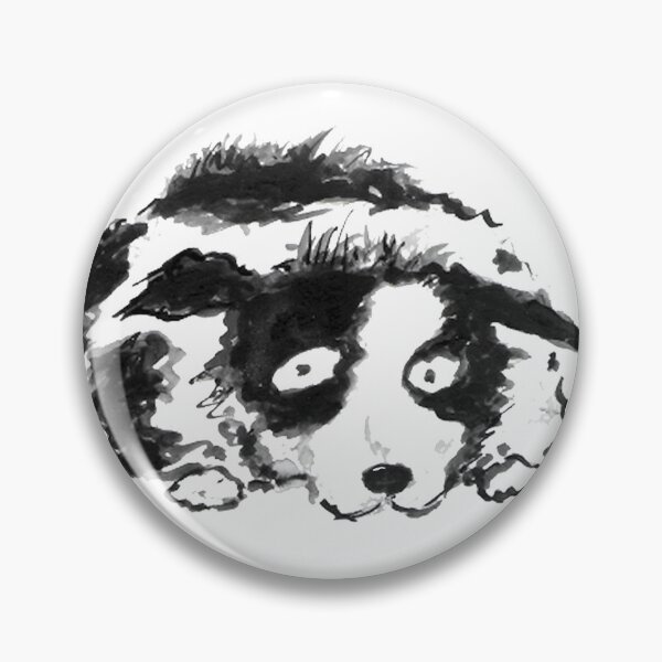 Item preview, lovely cute. black and white border collie, collie designed and sold by iancoppack.
