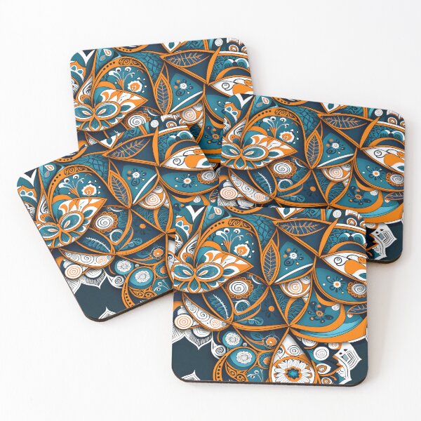 Item preview, Nautical Paisley Whirl designed and sold by Cominu-Arts.