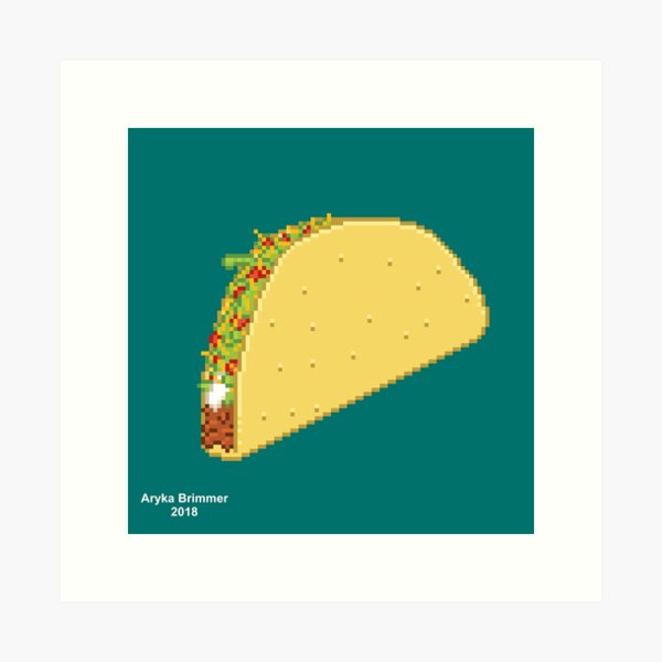 Taco Pixel Art – BRIK