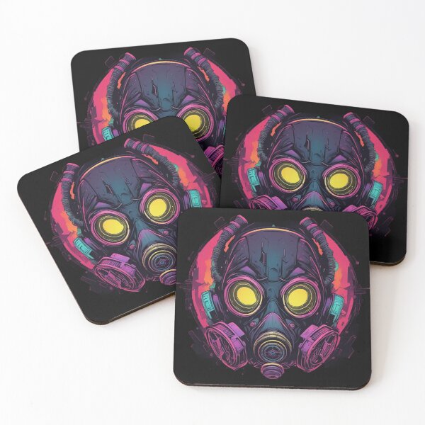 Item preview, Cyberpunk Demon, Respirator, Logo designed and sold by Burn-Ego.