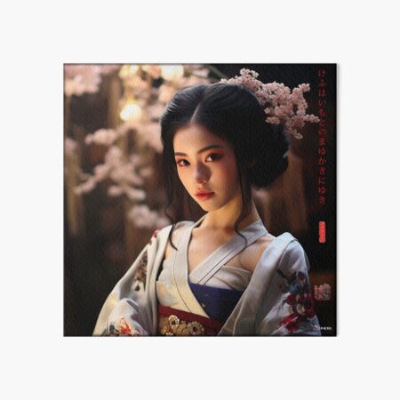 Item preview, Japanese, portrait, geisha, flowers, Sakura, Landscape, floral, Fog, foggy, photography, haiku, zen, kawaii designed and sold by KsaveraArt.
