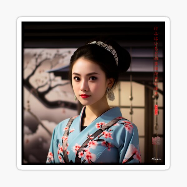 Item preview, Japanese, portrait, geisha, flowers, Sakura, Landscape, floral, Fog, foggy, photography, haiku, zen, kawaii designed and sold by KsaveraArt.
