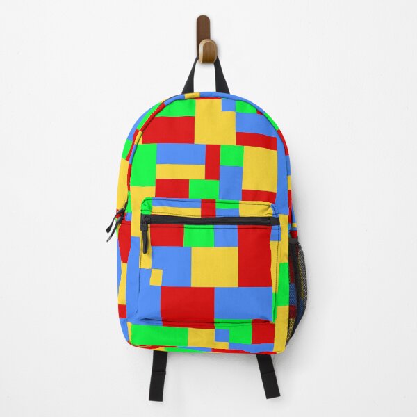 Item preview, colourful cubistic meadow designed and sold by Depression-Art.