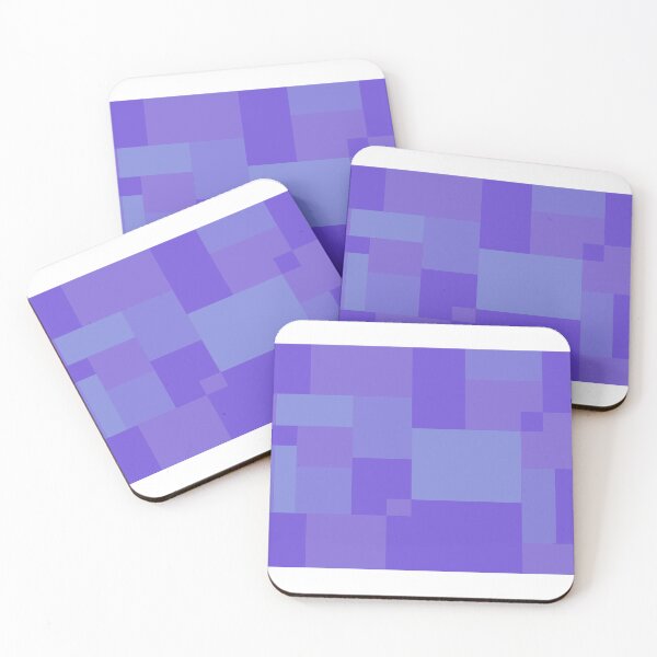 Item preview, Purple cubistic meadow designed and sold by Depression-Art.