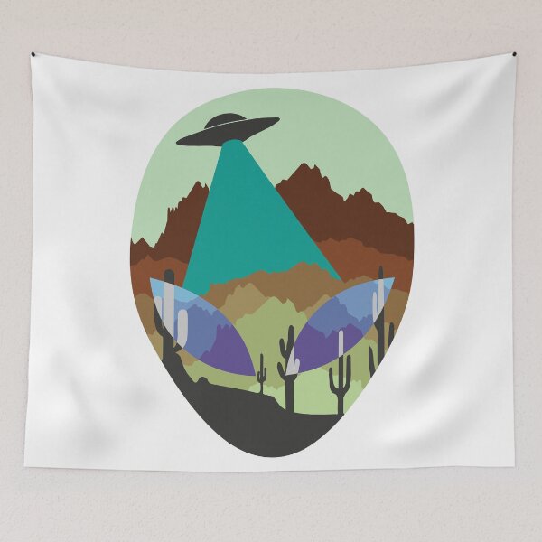 Item preview, Desert Abduction designed and sold by alien-boy.