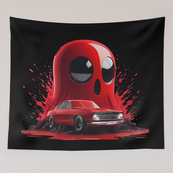 Item preview, Funny Spirit: The Clockwork Red Ghost designed and sold by Artedig.