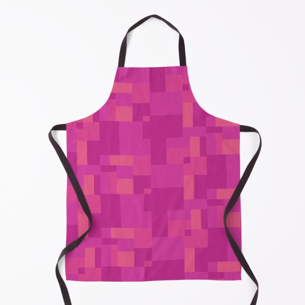 Item preview, Deep pink cubistic meadow designed and sold by Depression-Art.