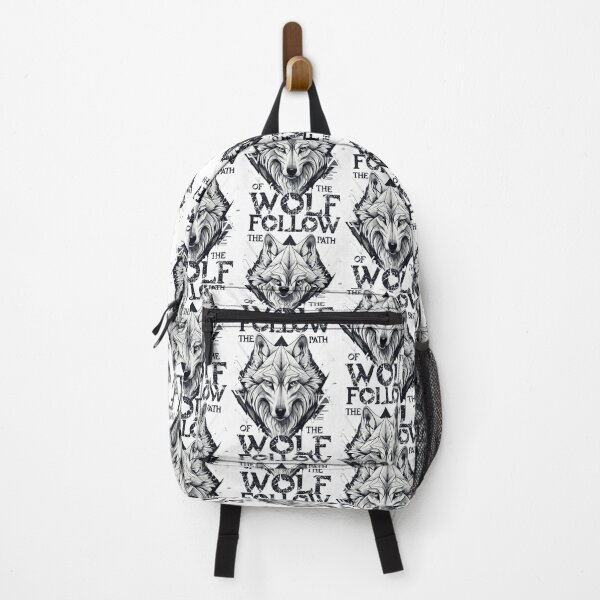 Item preview, Follow the path of the wolf, supreme, designed and sold by VibeCreations4U.