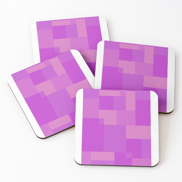 Item preview, light purple cubistic meadow designed and sold by Depression-Art.