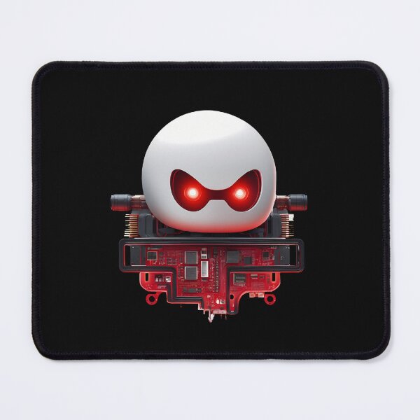 Item preview, Friendly Ghost in Red Funny Mechanic designed and sold by Artedig.