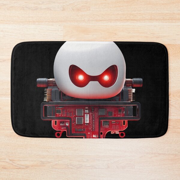 Item preview, Friendly Ghost in Red Funny Mechanic designed and sold by Artedig.