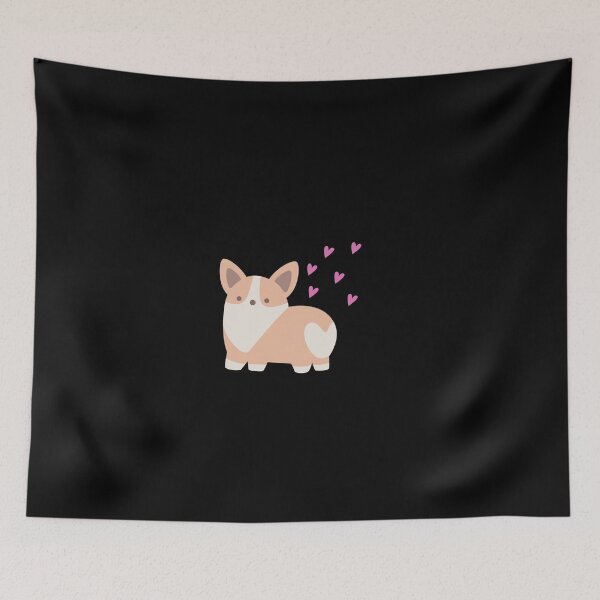 Item preview, Fluffy Cute Corgi Butt designed and sold by ridnaledesigner.